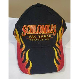 Schlomka's Vac Truck Service Inc Flame Adjustable Ball Cap